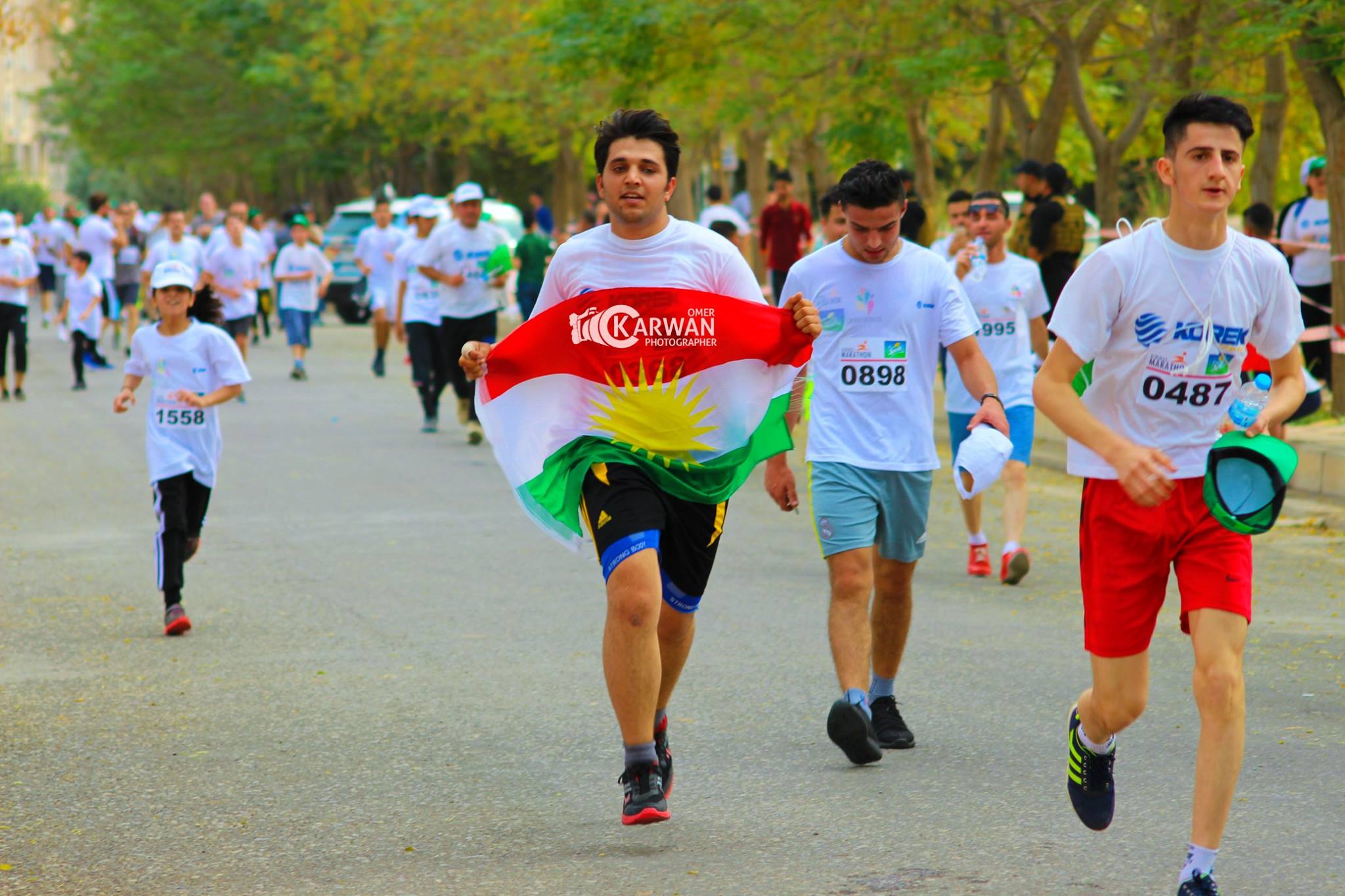 Video - Erbil Maratonu’nda “aydınlık bir gelecek” için koşuldu